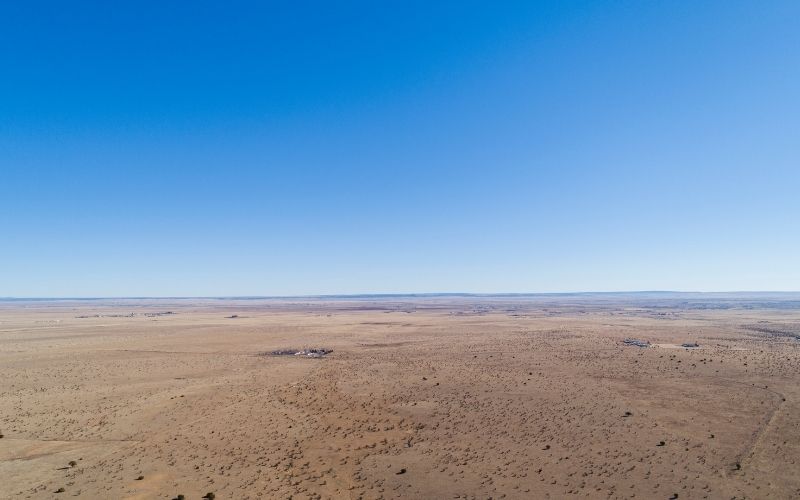 A desert near Edgewood